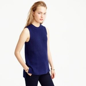 J.Crew Sleeveless Tunic Sweater